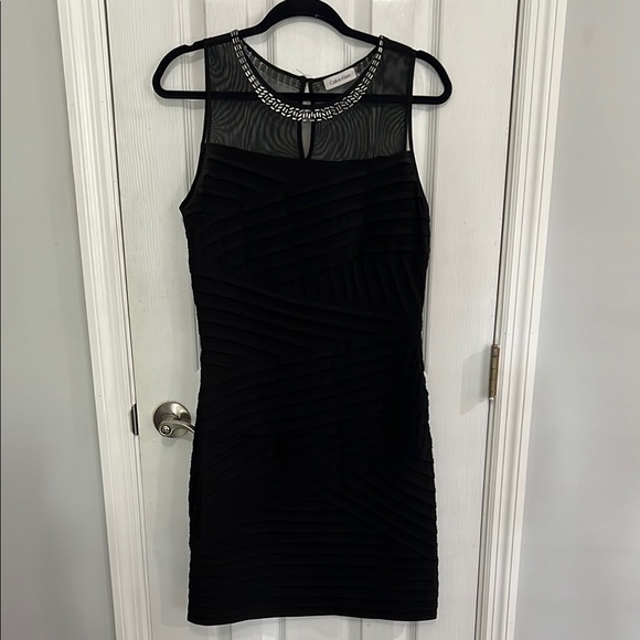 Calvin Klein Dresses & Skirts - Calvin Klein Black Sleeveless Bodycon Mini Dress